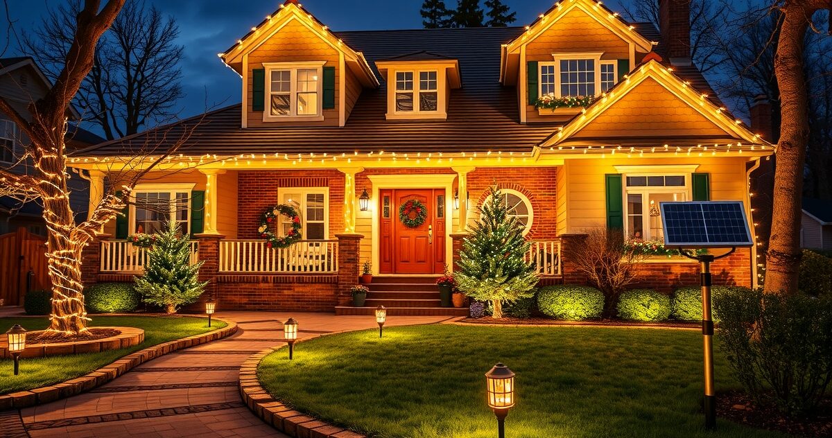 Energy-Efficient Holiday Lighting: Save Money While Your Home Shines