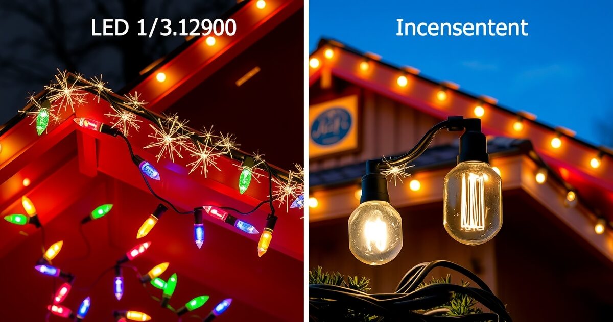 LED vs Incandescent Christmas Lights: Which Is Better for Your NJ Home?