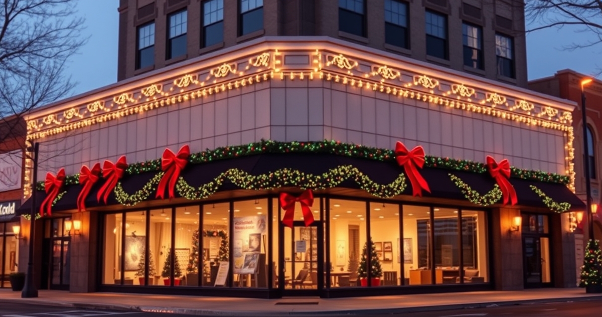 Commercial Spring Lighting: Attracting Customers with Year-Round Illumination