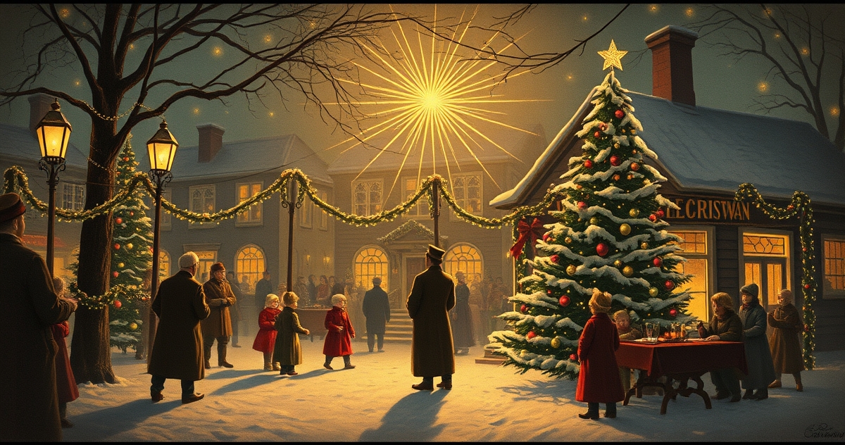 Edison's Electric Christmas: The 1882 Display That Started It All
