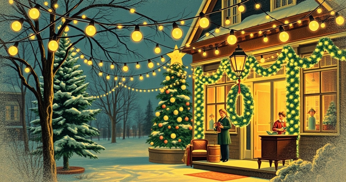 The Evolution of American Holiday Lighting: From Thomas Edison to Smart LEDs