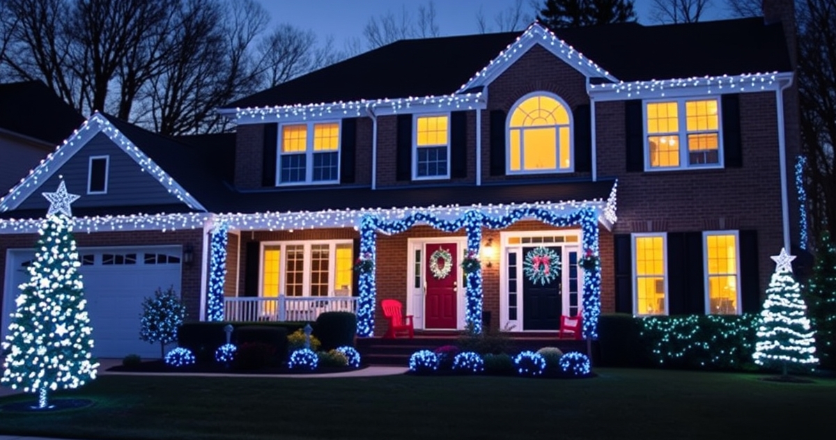 Garden Integration: Blending Permanent Lighting with NJ Landscape Design