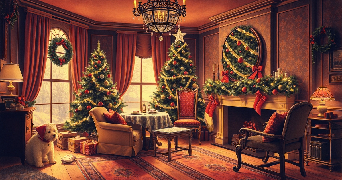 The Victorian Origins of American Christmas Decorating Traditions